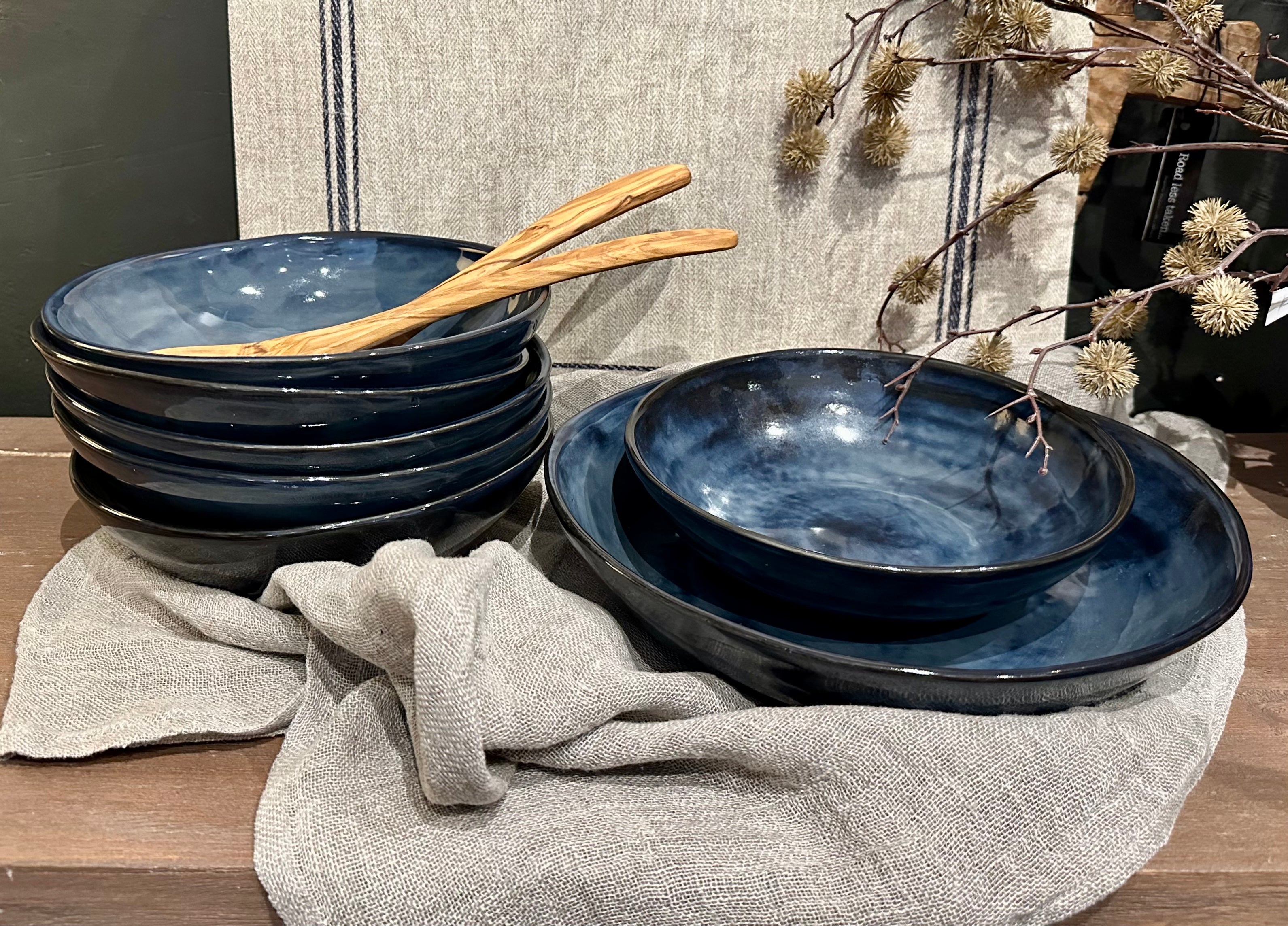 Batch Round Serving Platter