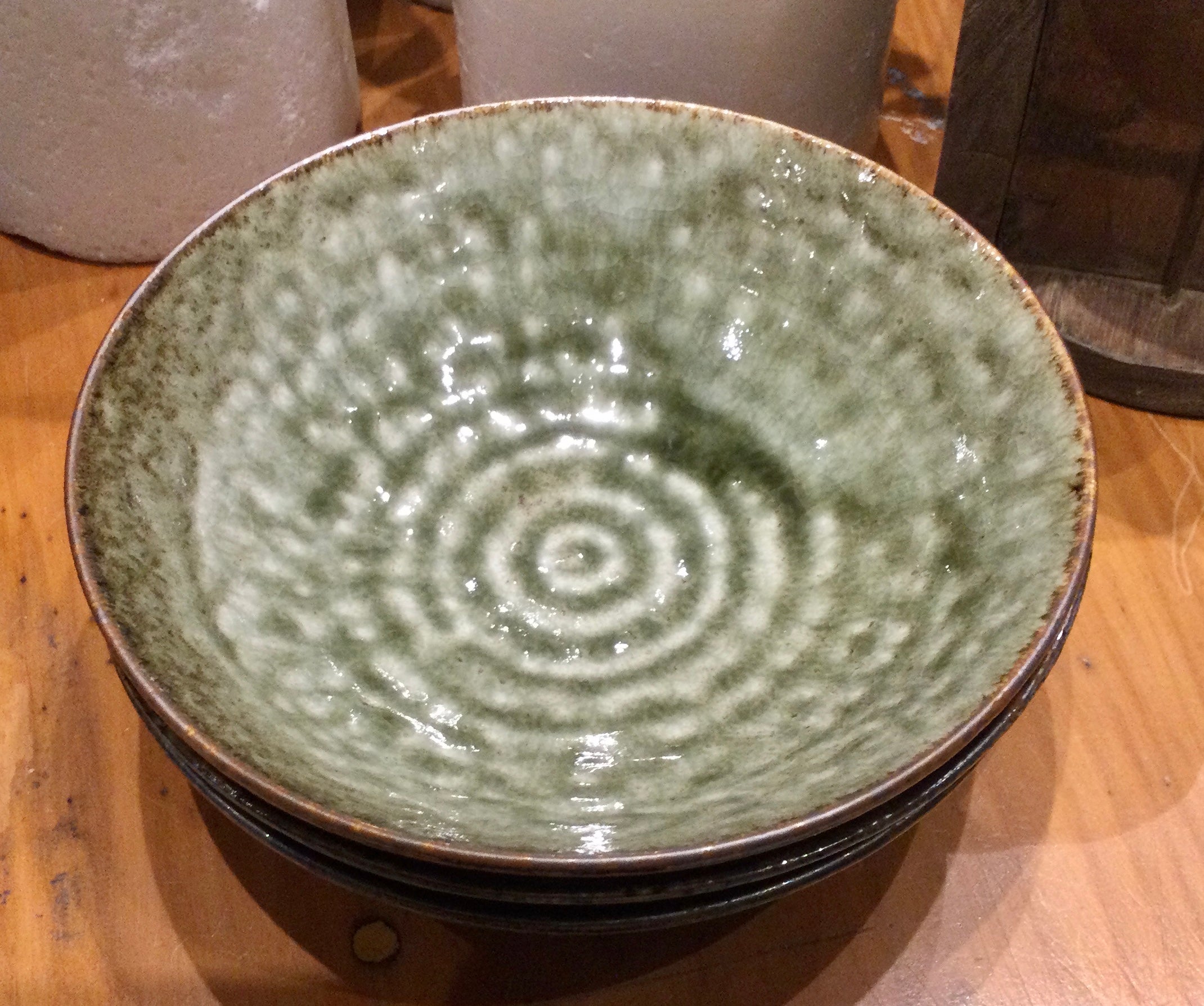 Iroyu Green Deep Side Plate