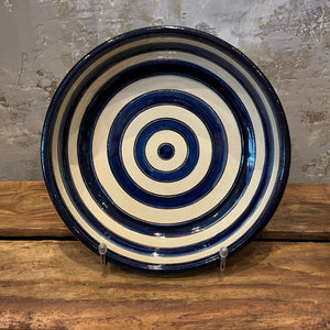 Spanish Blue Circles Salad Bowl 19cm
