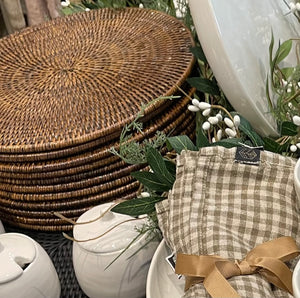 Rattan Round Placemat