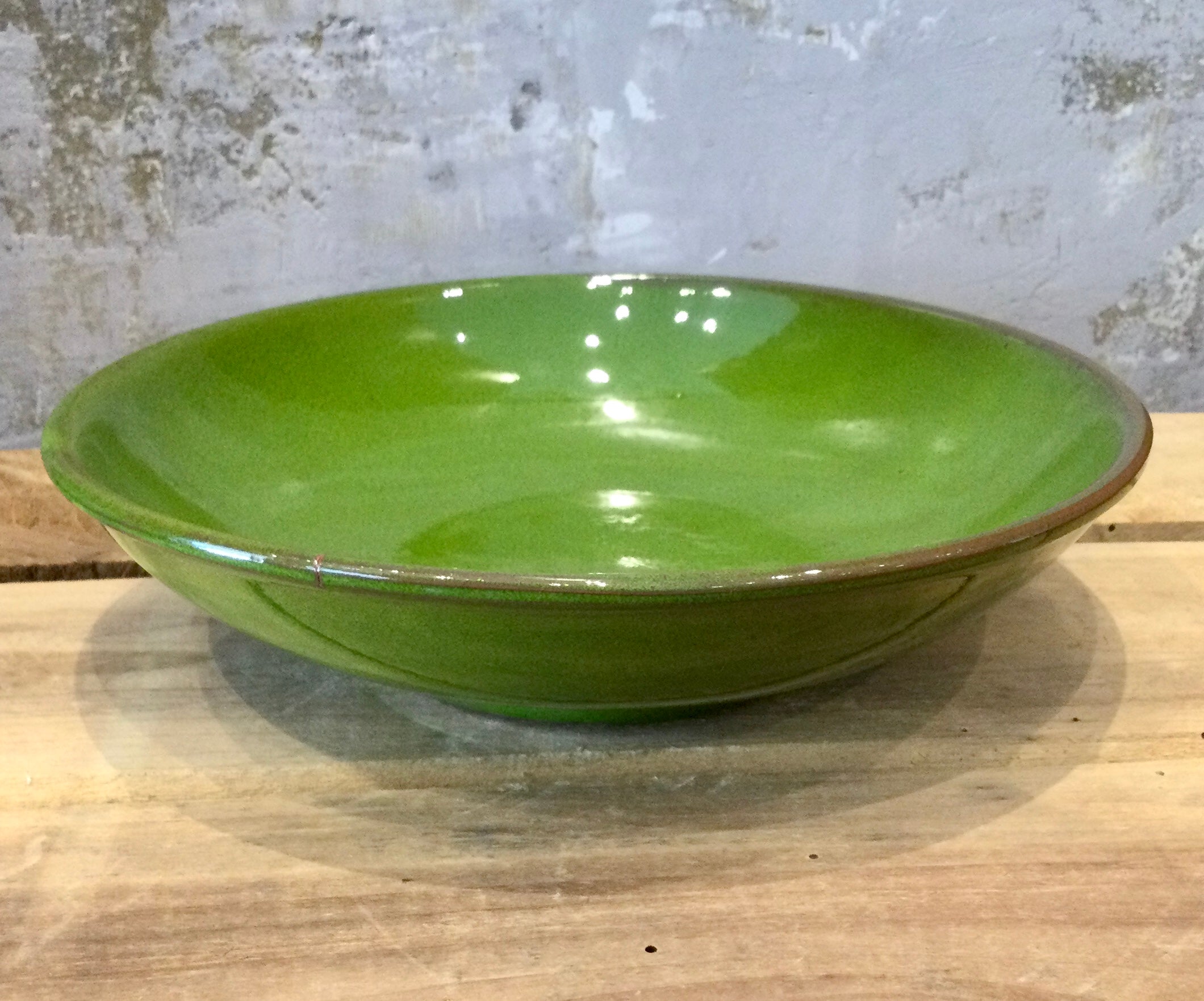 Spanish Green Soup Plate