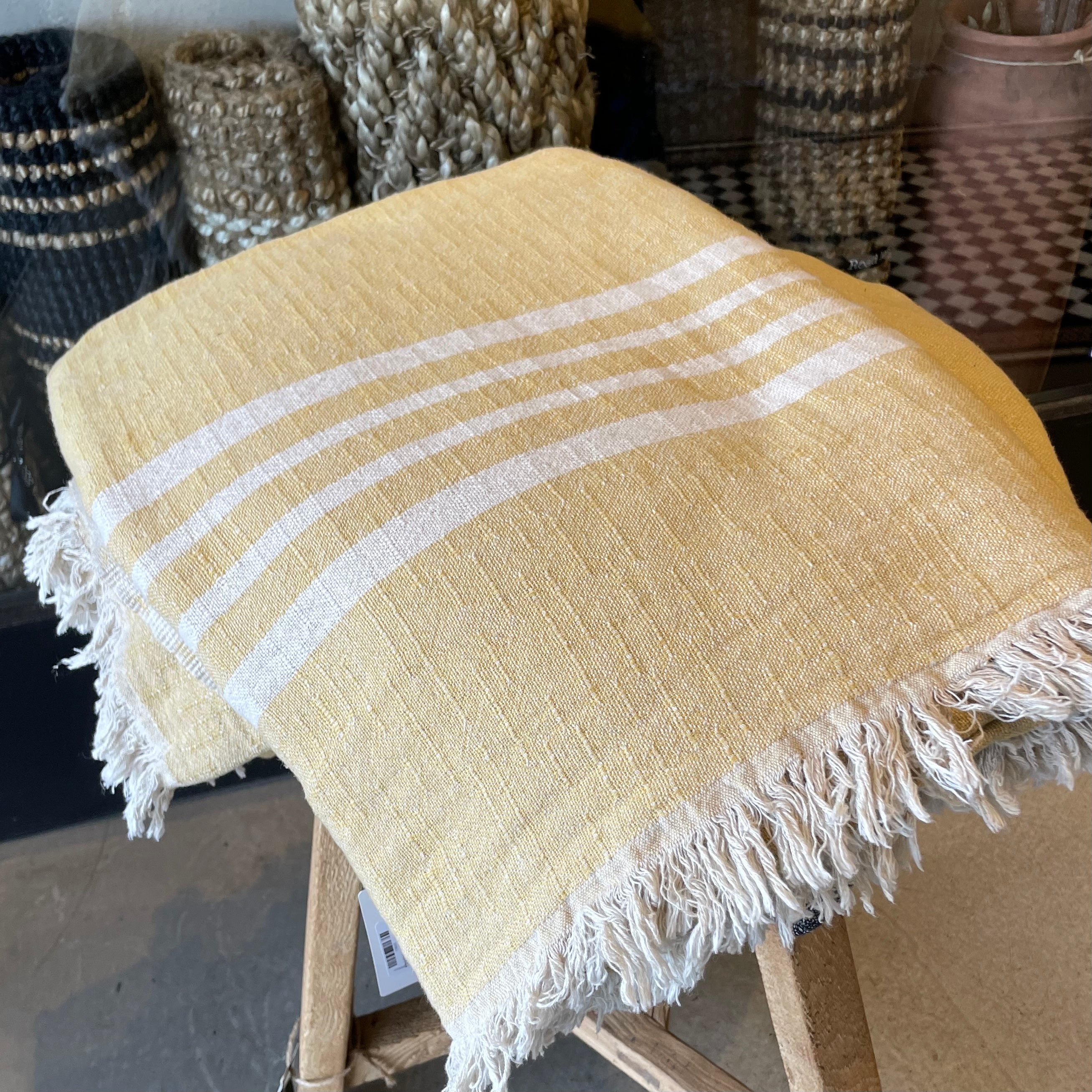 Anatolia Linen Throw