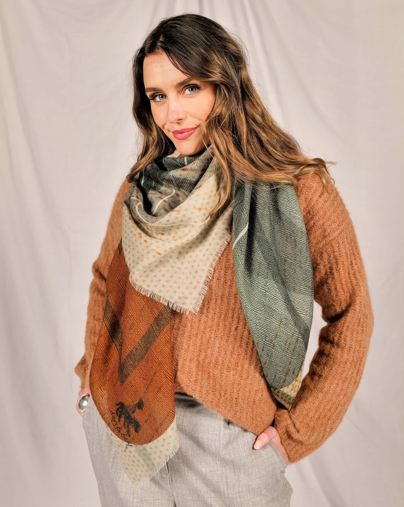 D&B Bivium Wool Scarf
