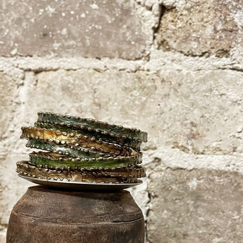 Pesci Medusa Bracelet - Green