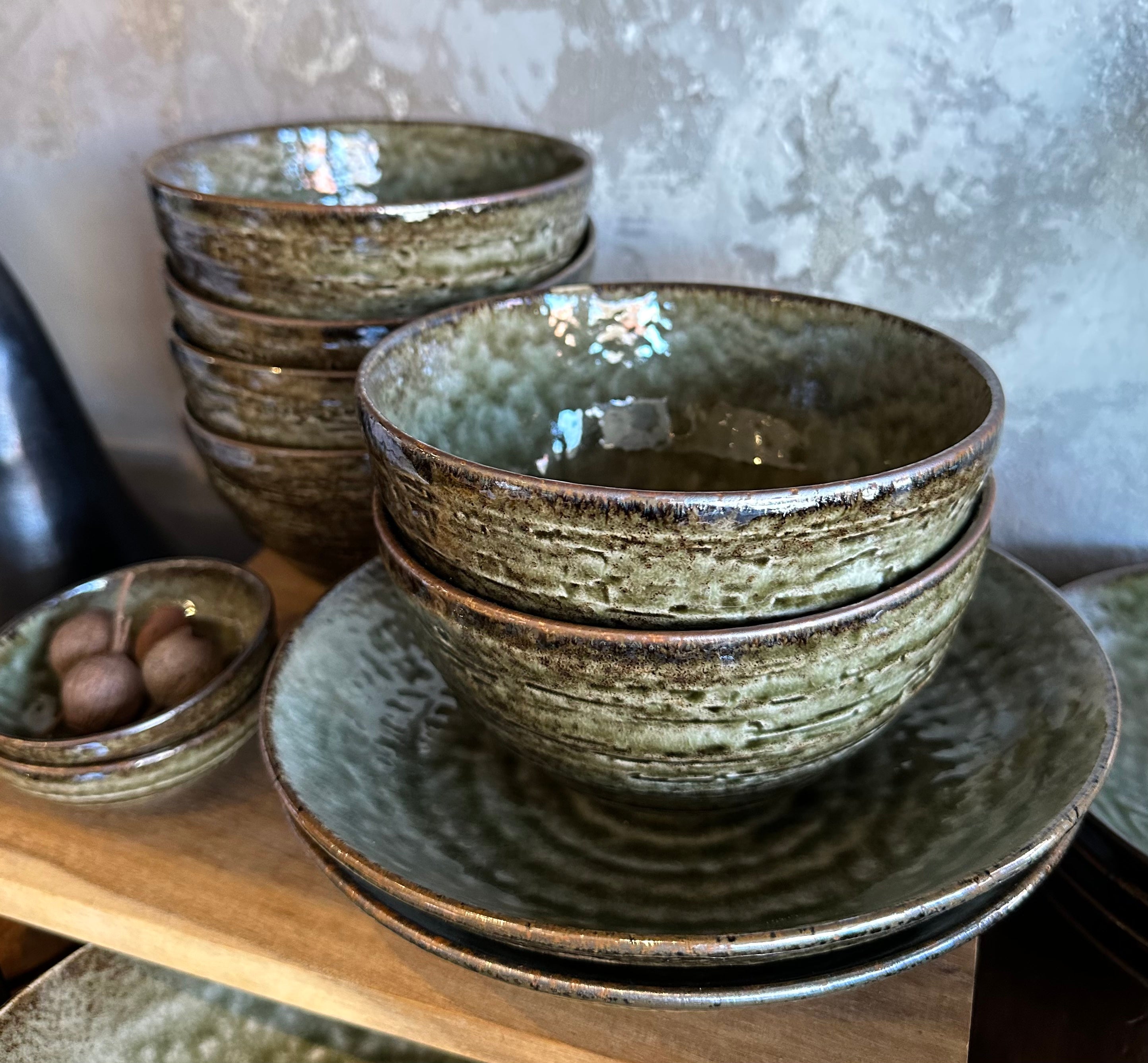 Iroyu Green Medium Bowl