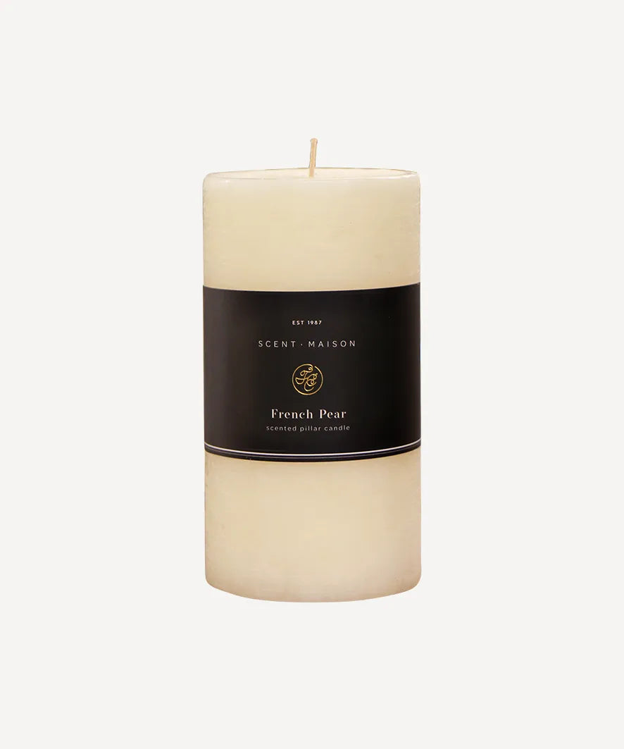 Maison French Pear Pillar Candle