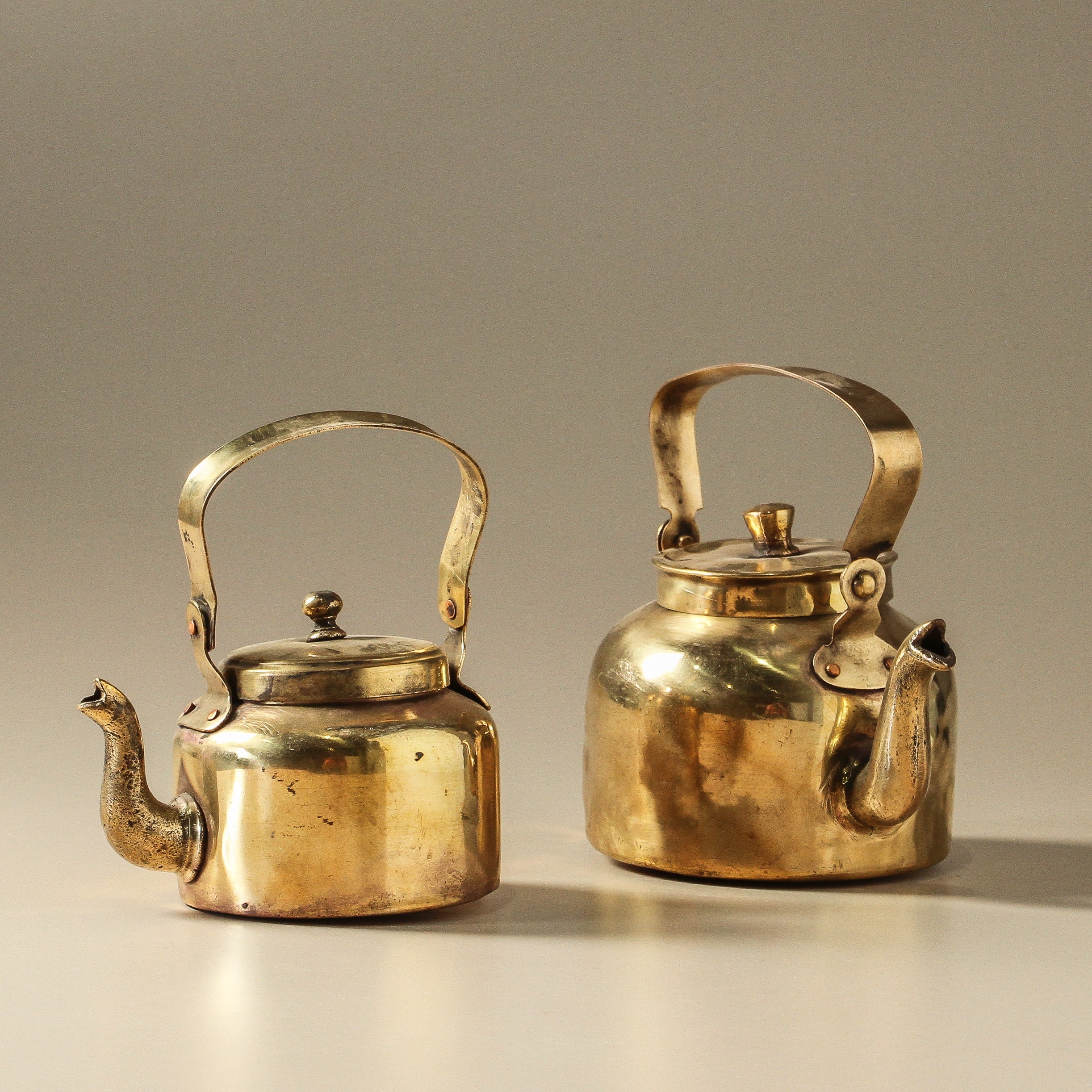 Vintage Brass Kettle
