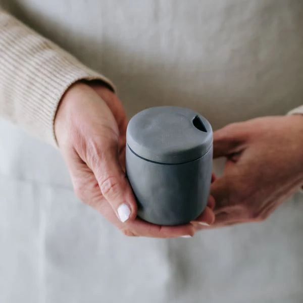 Flax Sugar Pot