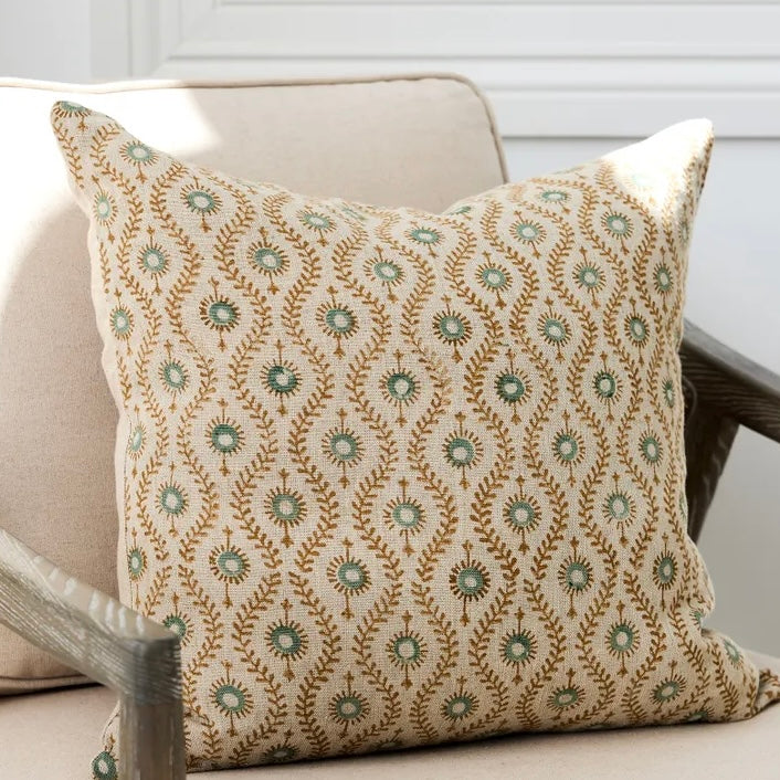 Esme Blockprint Cushion