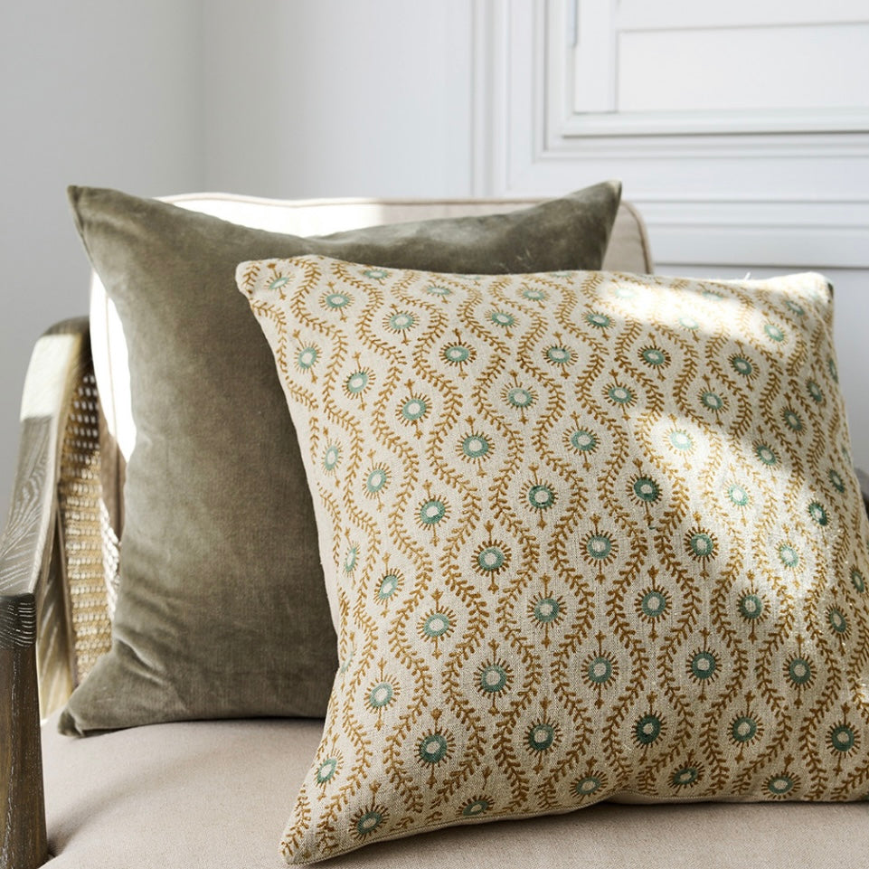 Esme Blockprint Cushion