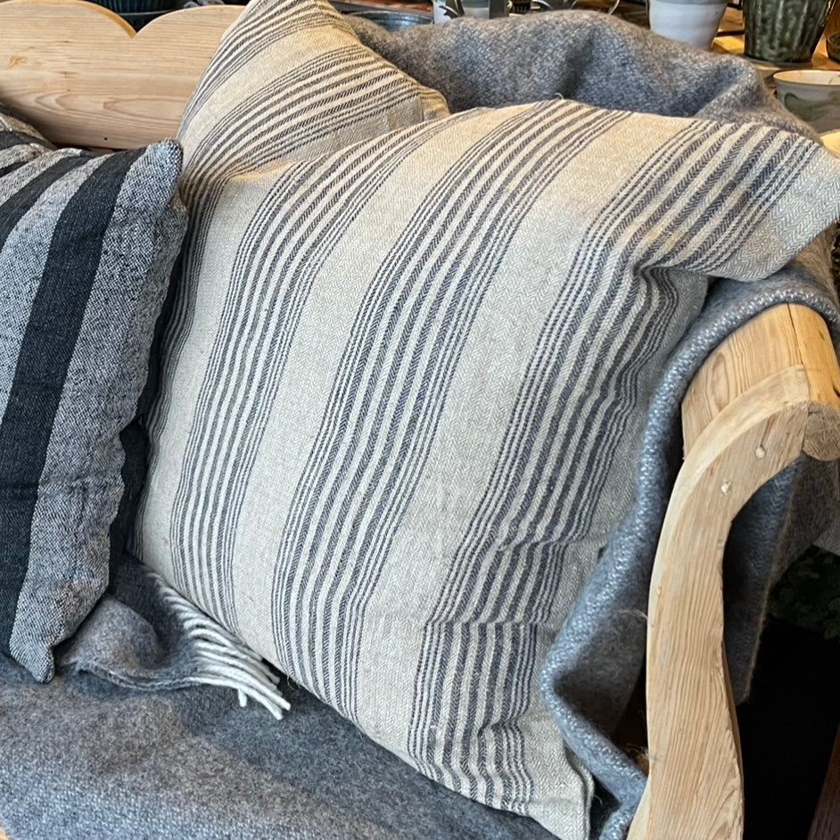 Audry Square Stripe Cushion