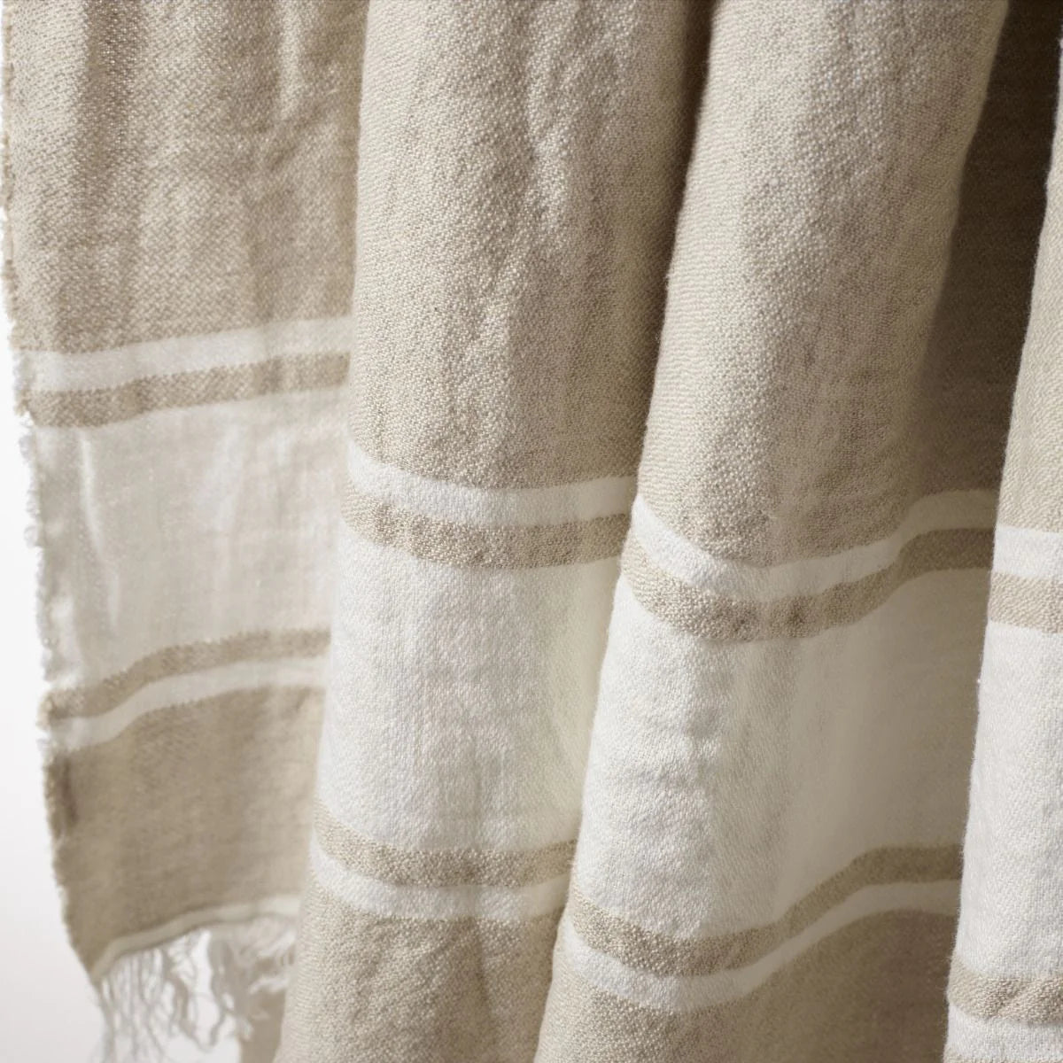 Libeco Belgian Fouta Flax Stripe