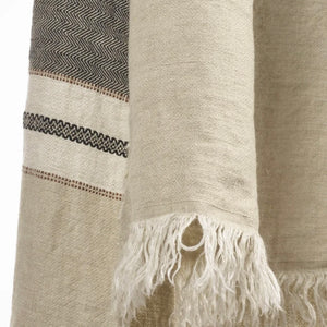 Libeco Belgian Fouta Beeswax Stripe