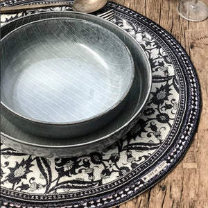 Beija Bohemian Garden Winter Placemat Round