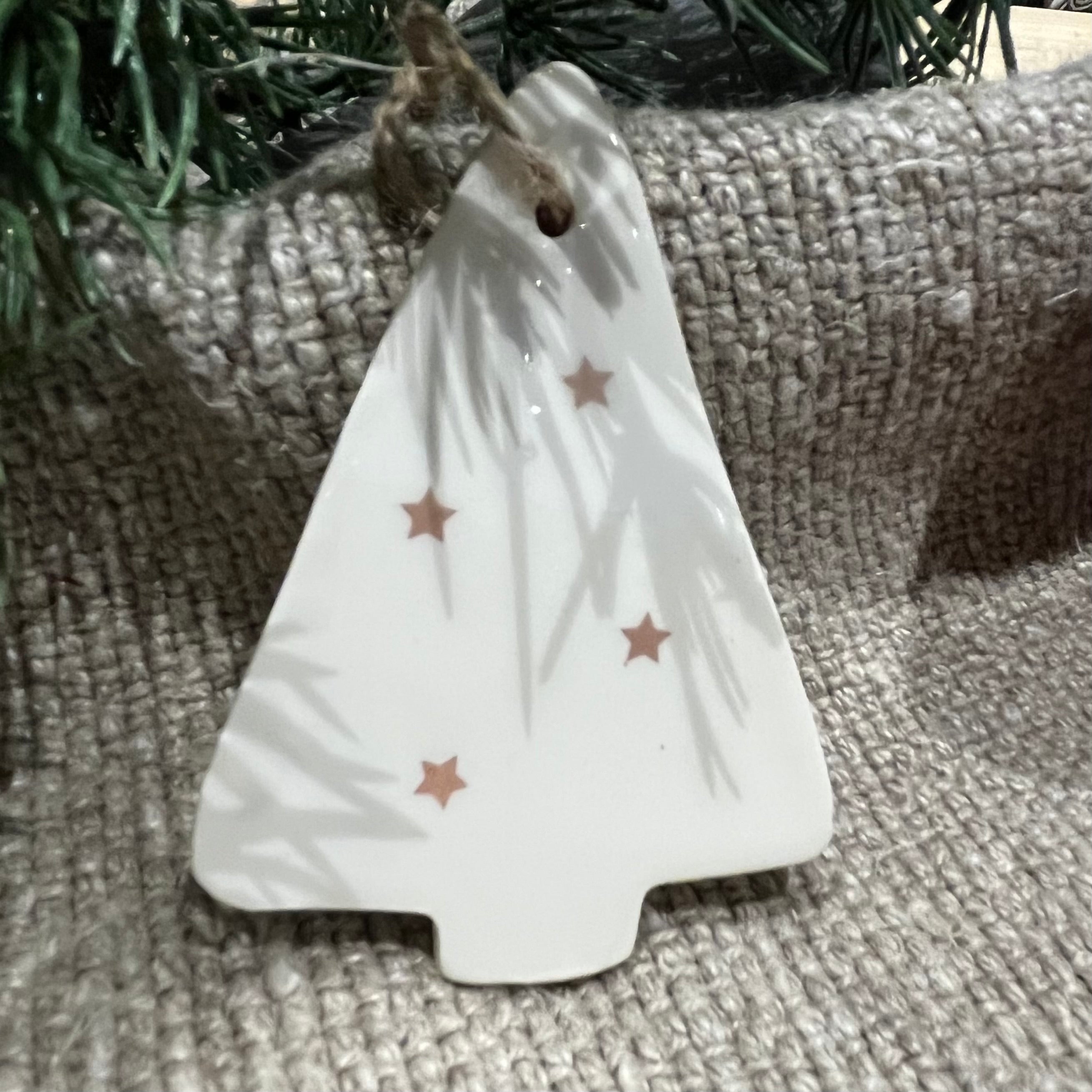 Ceramic Hanging Tag- Tree