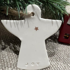Ceramic Hanging Tag - Angel