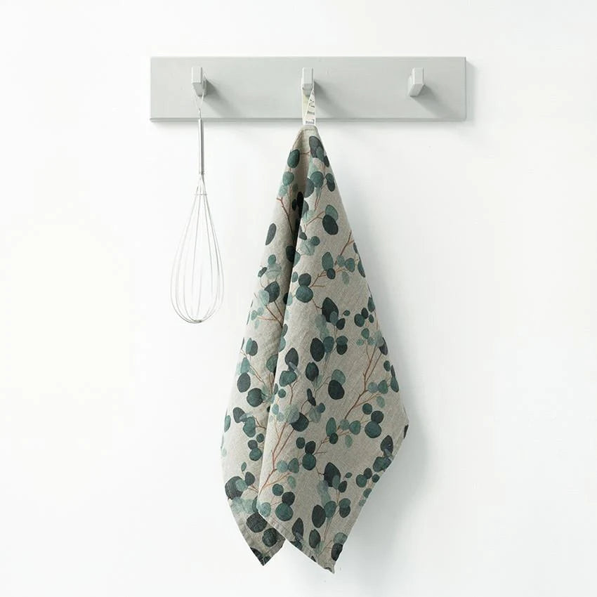 Linen Tea Towel- Eucalyptus