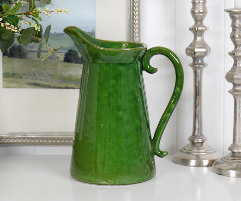 Provence Jug Green