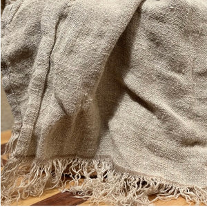 Angaston Fringed Hand Towel Natural