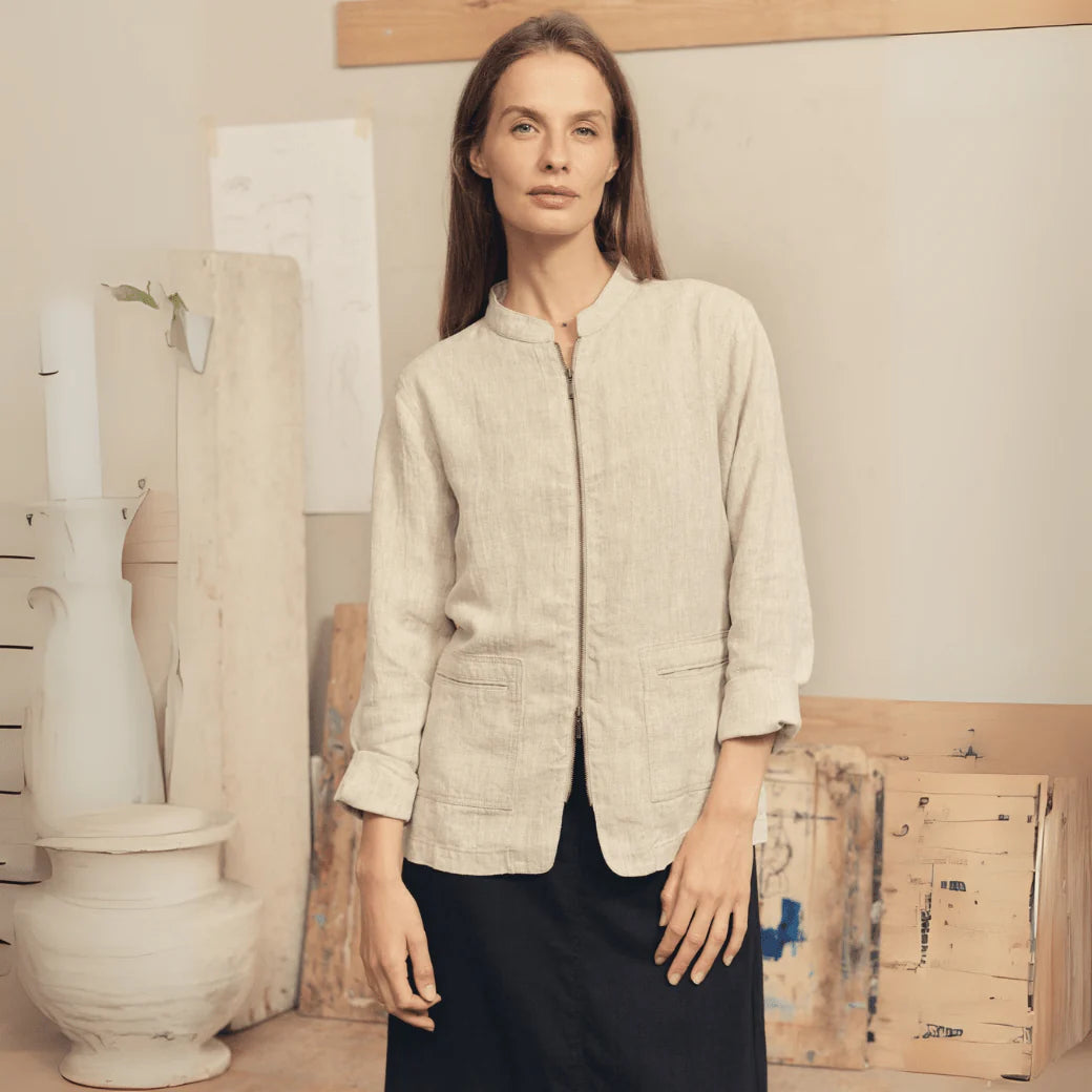 Linen Tales Cherrytree Jacket