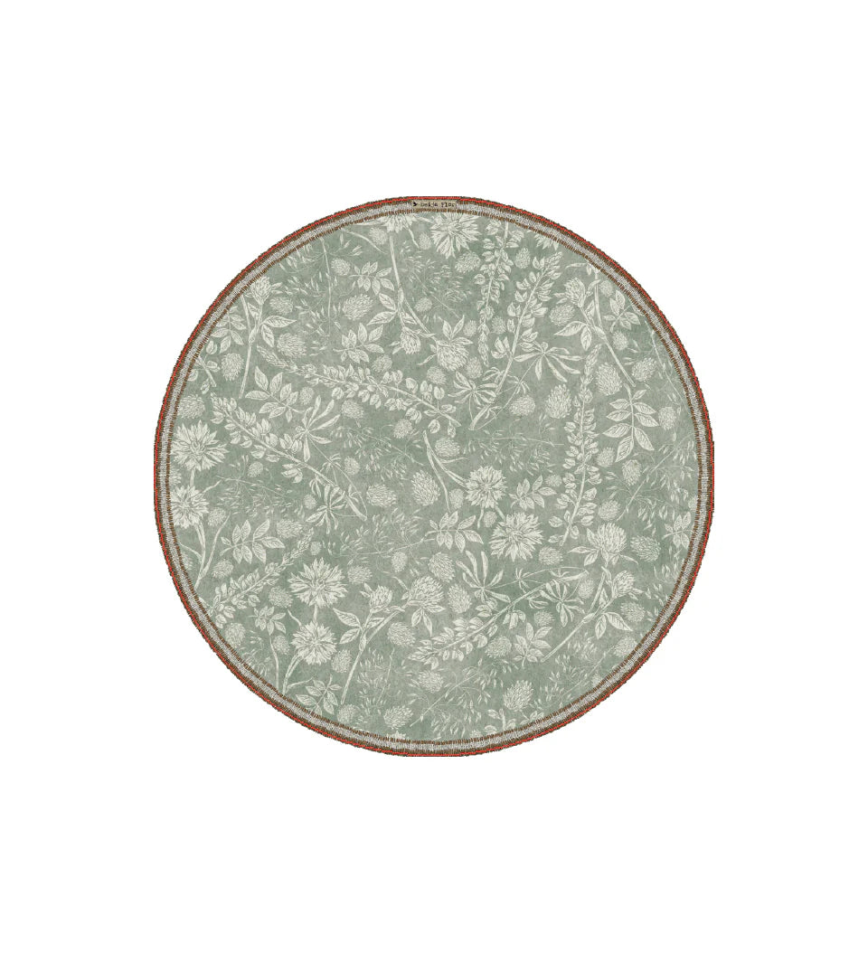Beija Botanic Camellia Round Placemat
