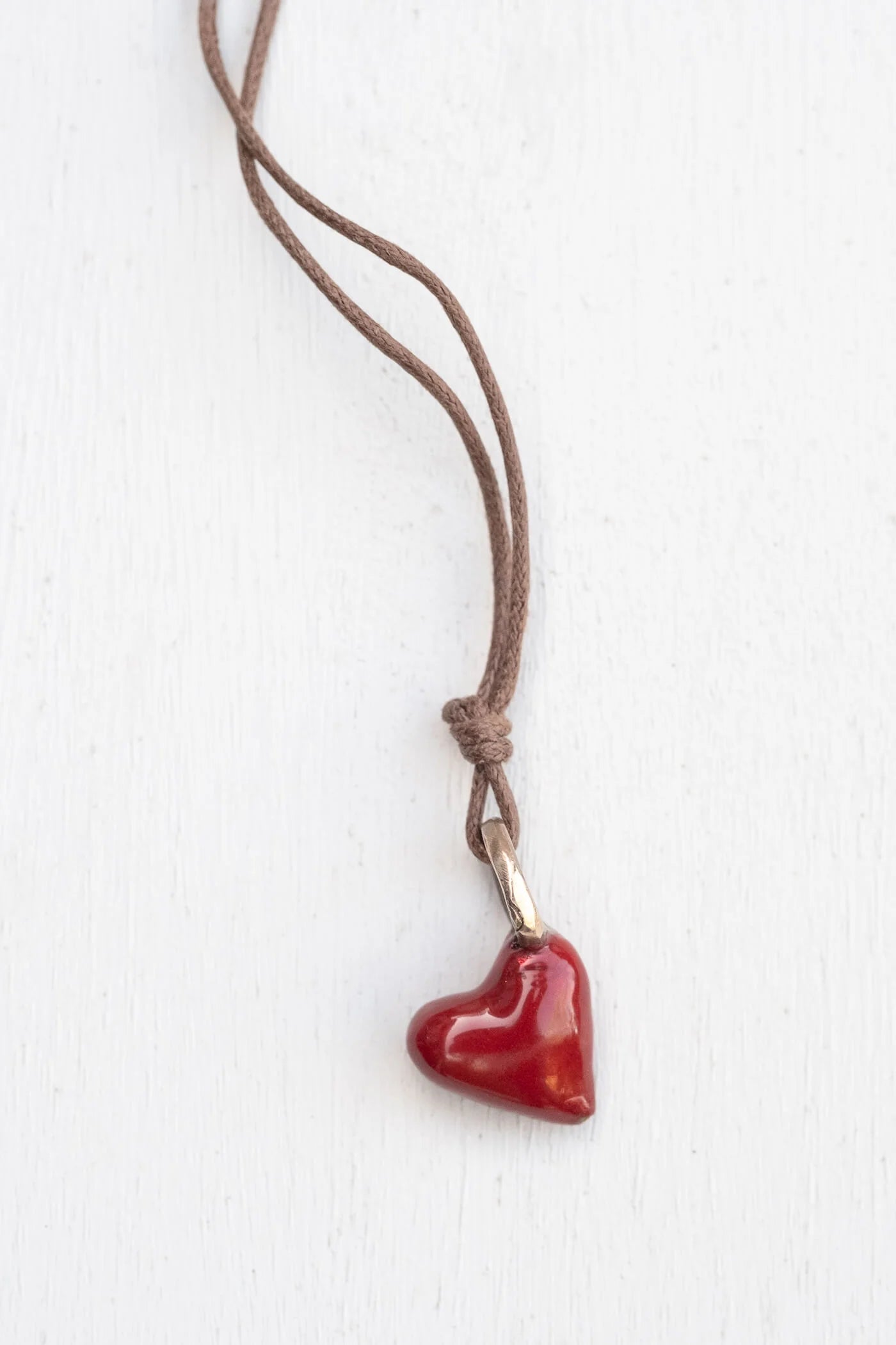 Pesci Cuore Rosso Pendant