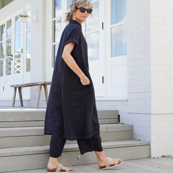 Montaigne Salome Linen Dress