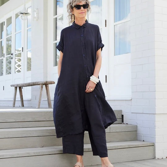 Montaigne Salome Linen Dress