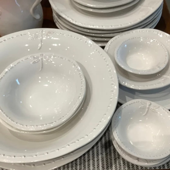 Dragonfly Stoneware Salt Bowl