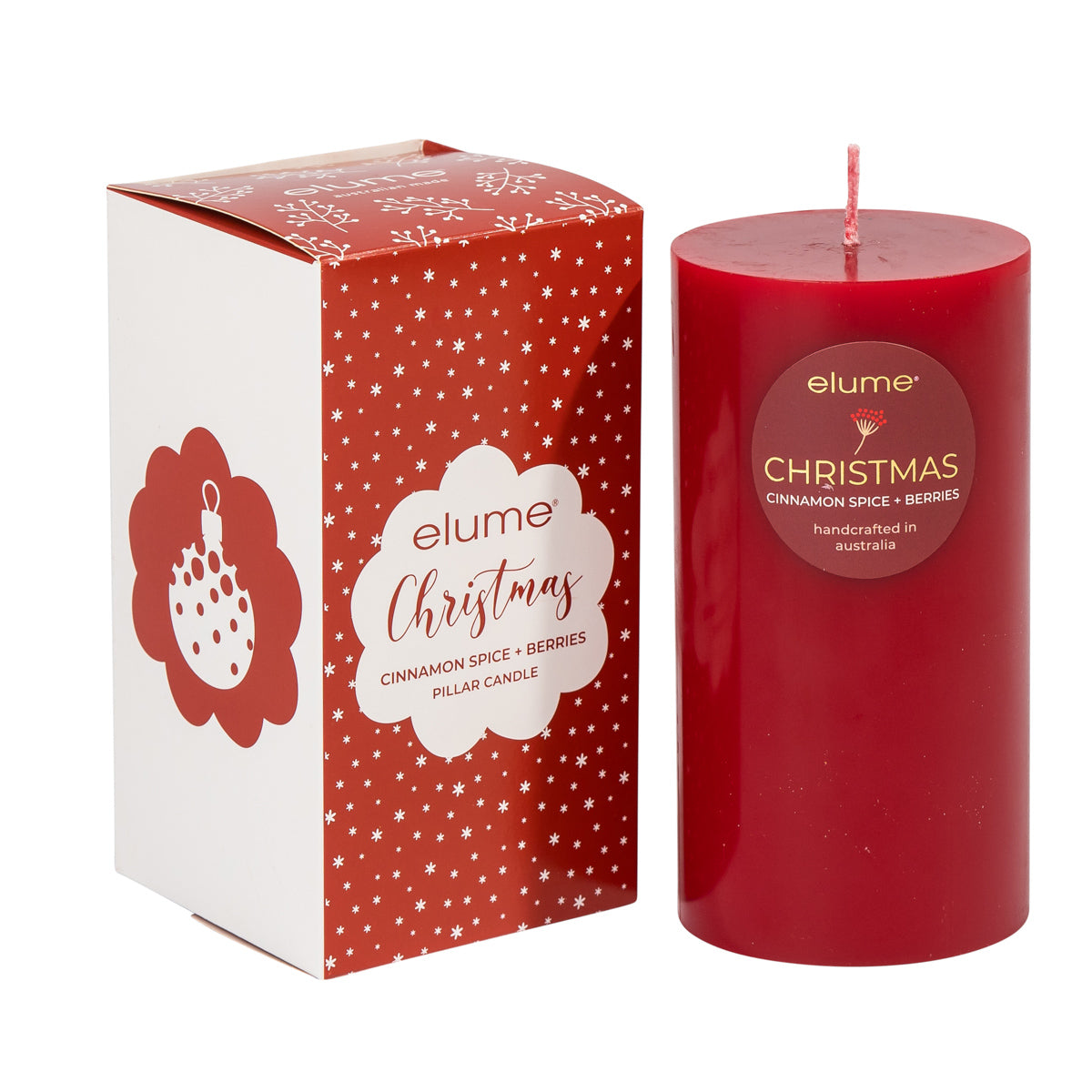 Christmas Candle Pillar