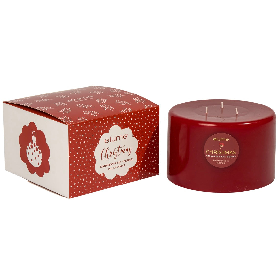 Christmas Candle Pillar
