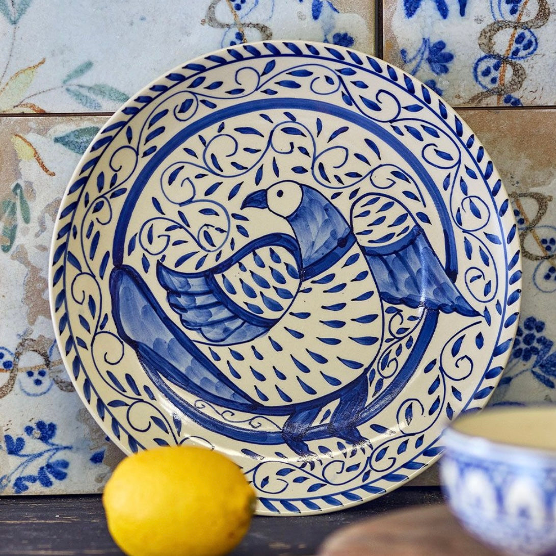Karlie Plate with  Bird