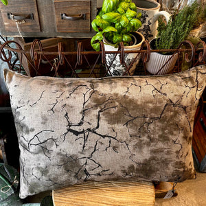 Studio Sippel Linen Cushion- Cracked Mud