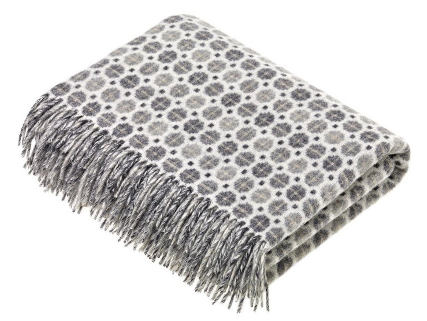 Bronte Milan Throw Grey