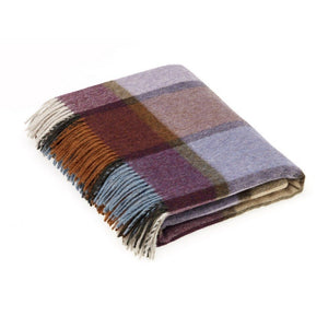 Bronte Block Throw Window Damson