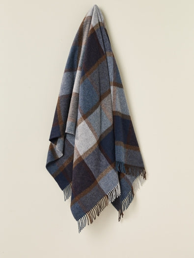 Bronte Throw Block Window Blue