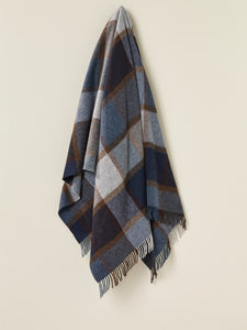 Bronte Throw Block Window Blue