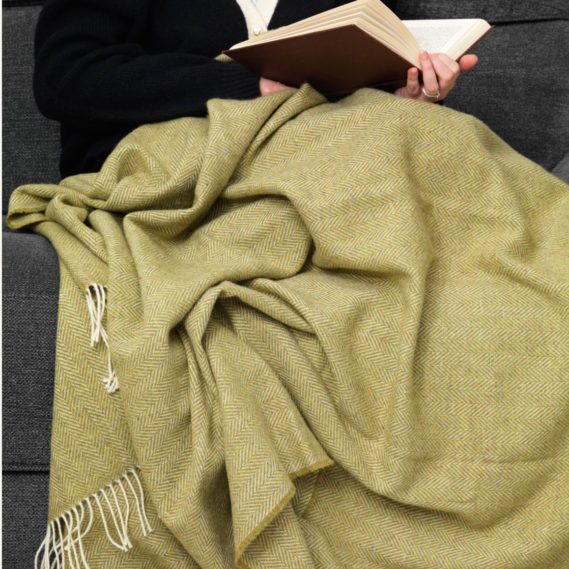 McNutt  Spring Green Throw