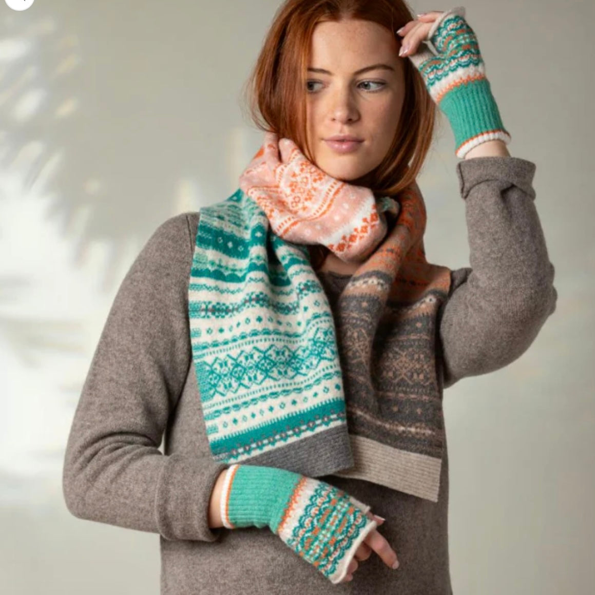 Alloa Fairisle Scarf