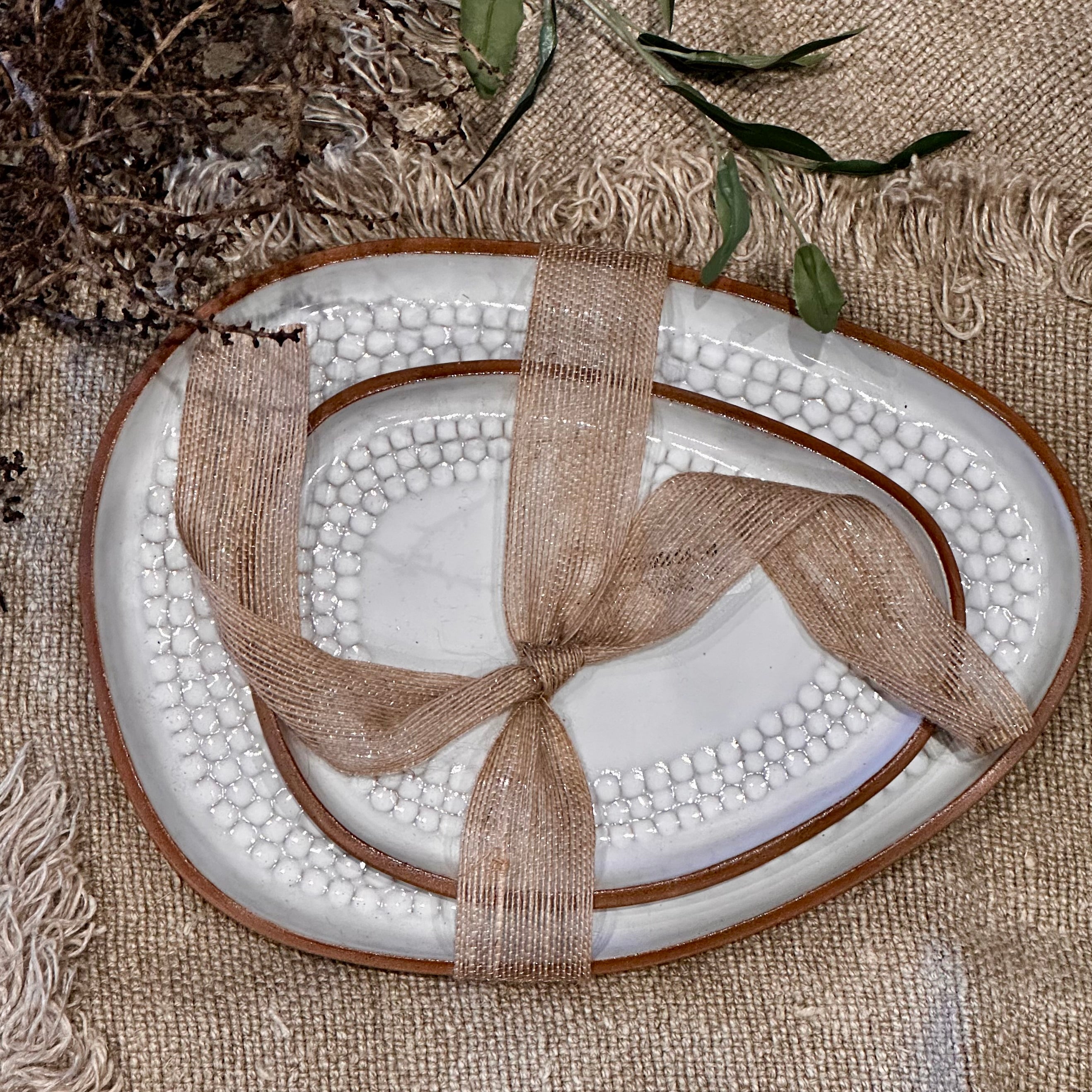 Claytable Pebble Dish  Set