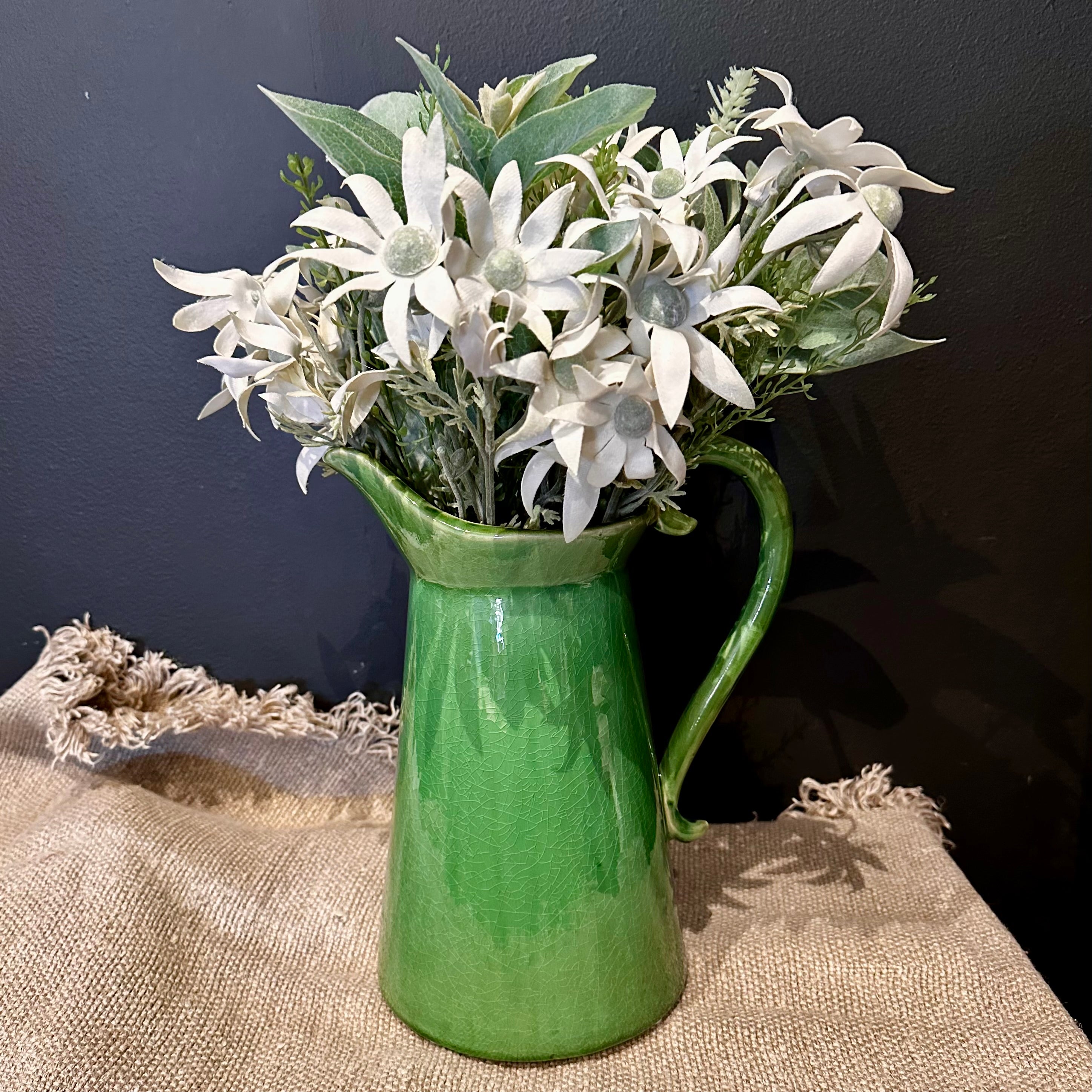 Provence Jug Green