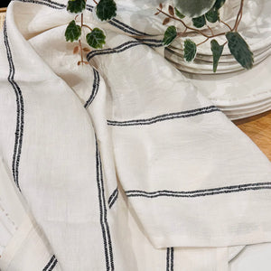 Woven Linen Tea Towel