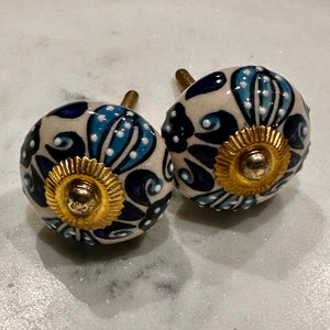 Hand Painted Ceramic Knobs