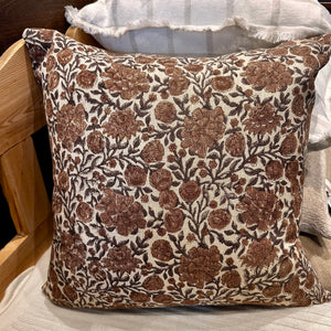 Abigail Blockprint cushion