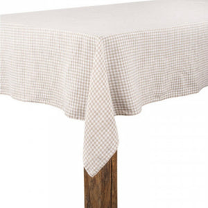 Ana Ginghnam Linen Tablecloth