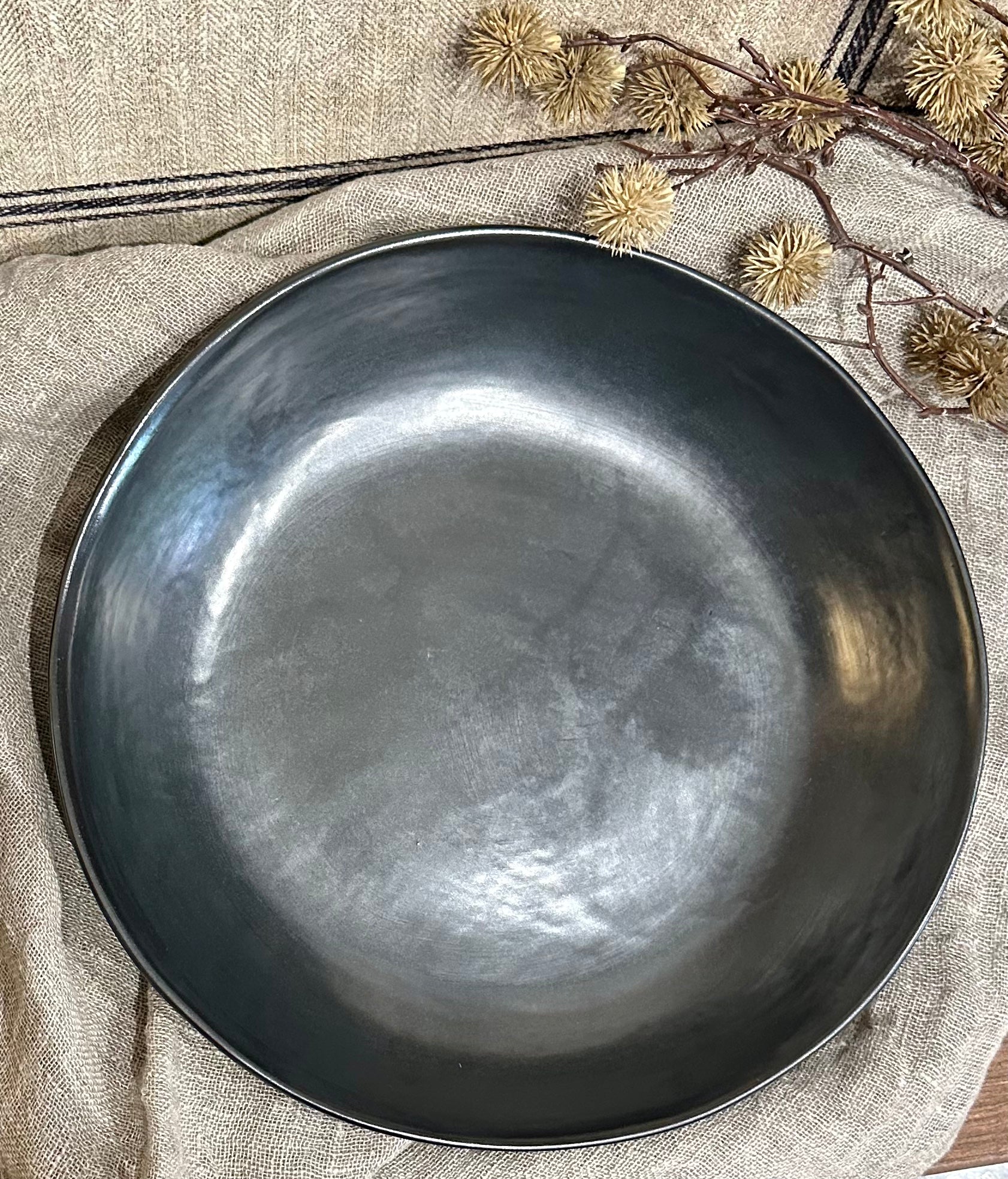 Batch Round Serving Platter
