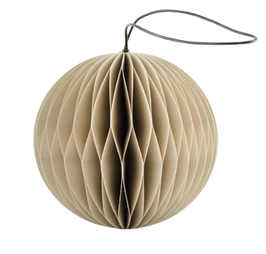 Nordic Sphere Ornament Linen