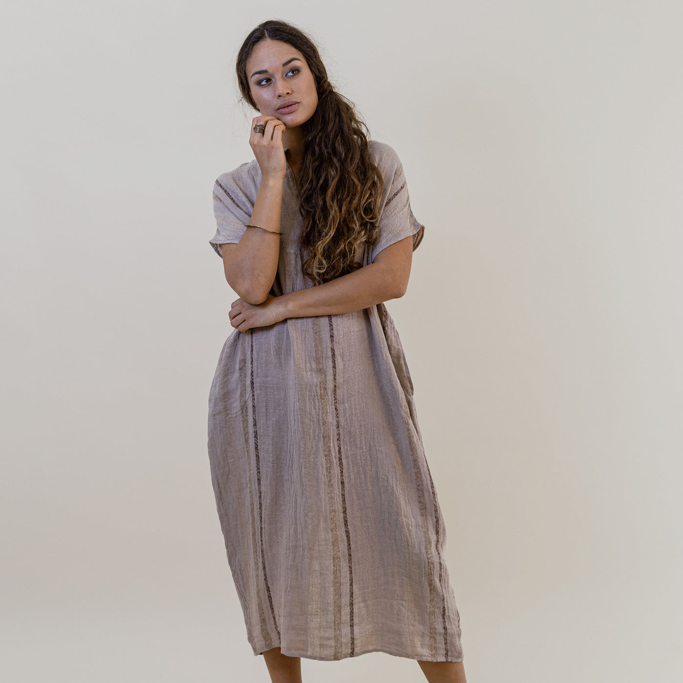 Vestito Ottomano/ Rigga Brown Stucco