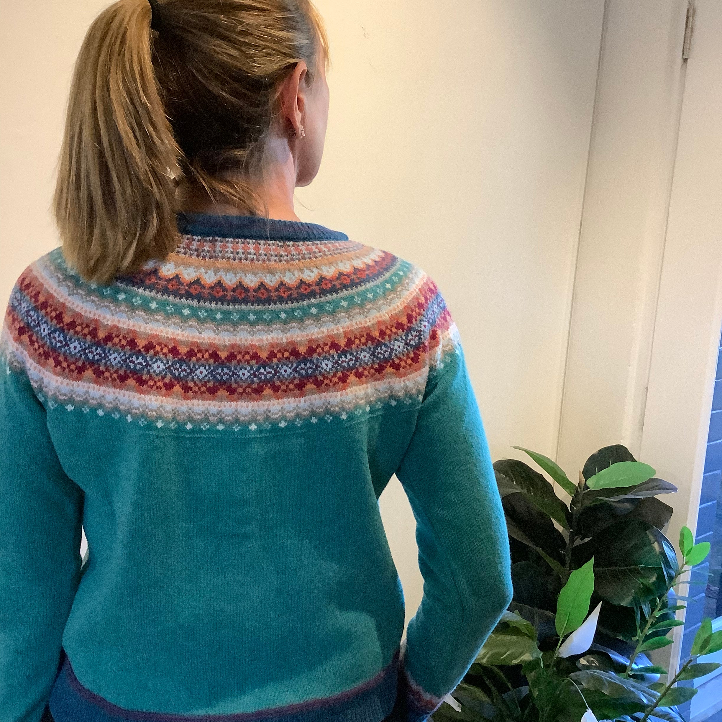 Alpine Short Cardigan Emerald