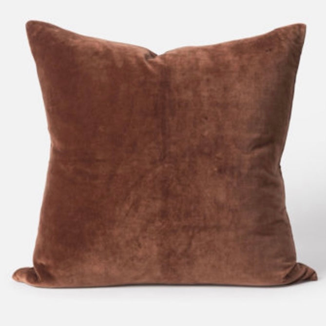 Cotton Velvet Cushion 55x55cm